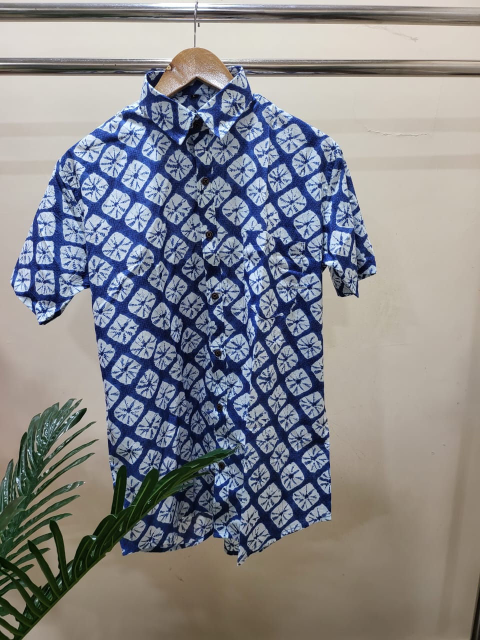 Hand Blocks Printed Half Sleeves shirt