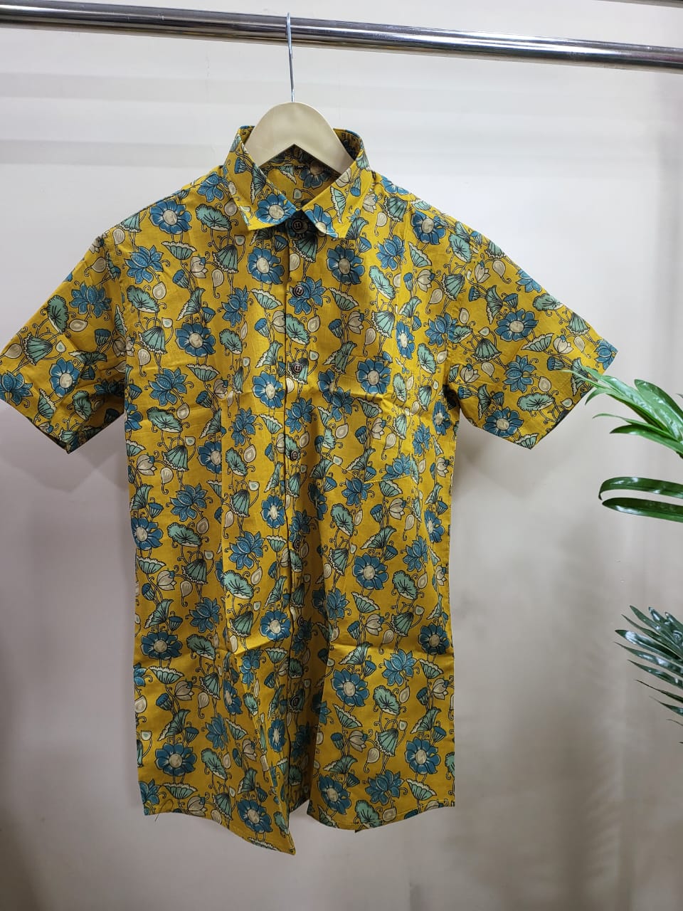 Hand Blocks Printed Half sleeves Shirt