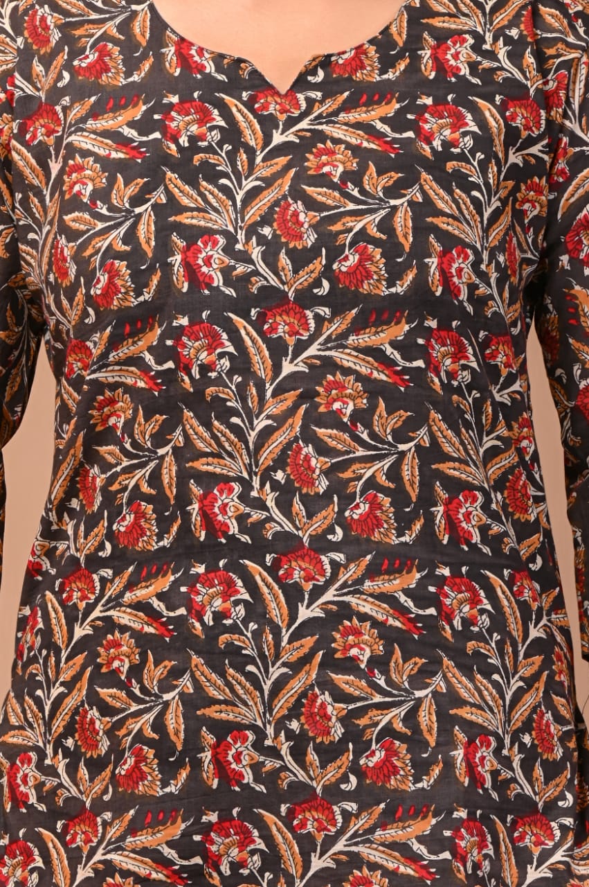 Hand Block Prints Cotton Cord Sets