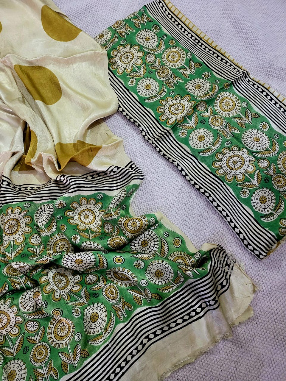 Ajrakh prints Modal silk suits