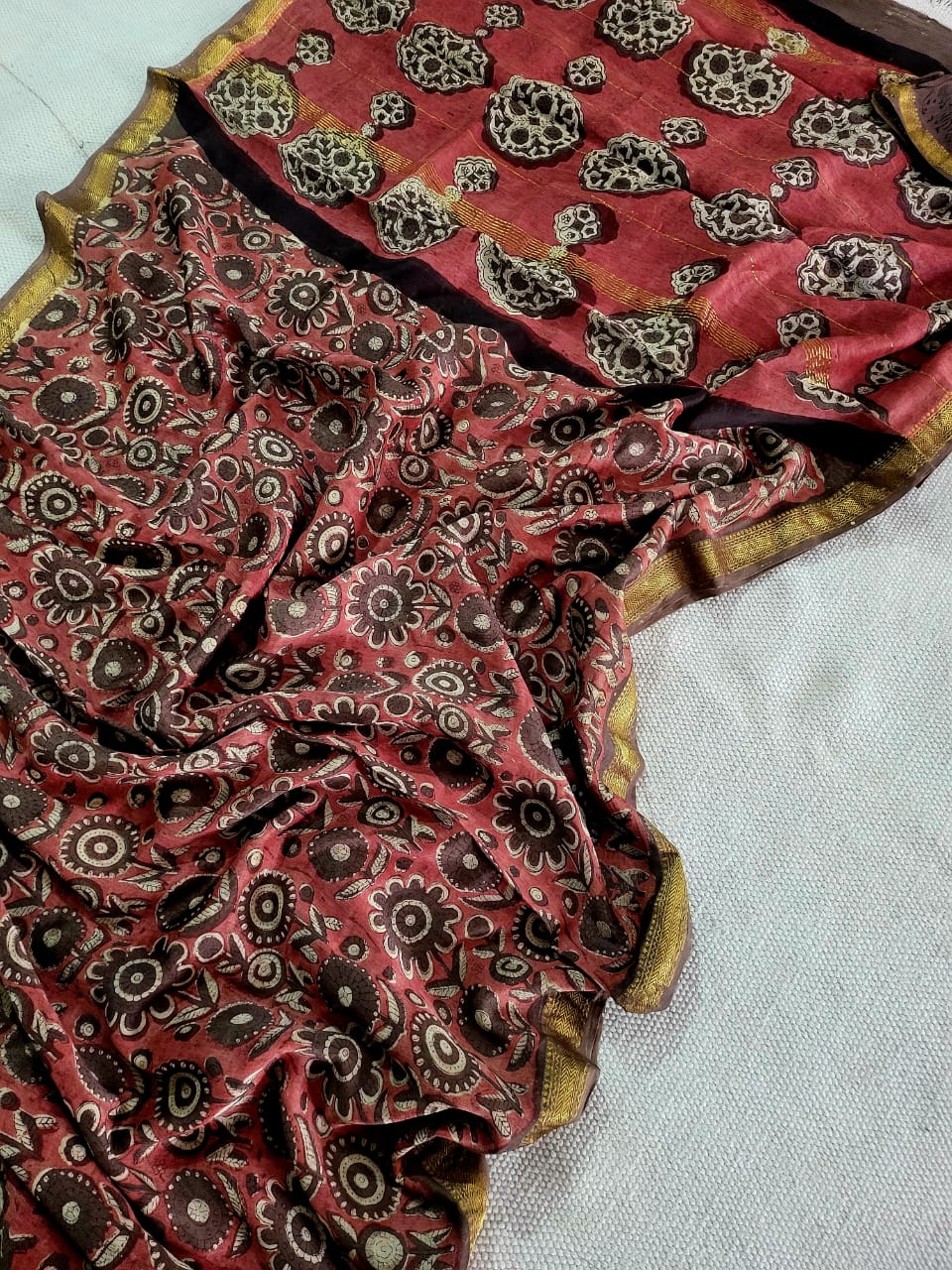 Nashpal Ajrakhs Maheshwari Silk Sarees