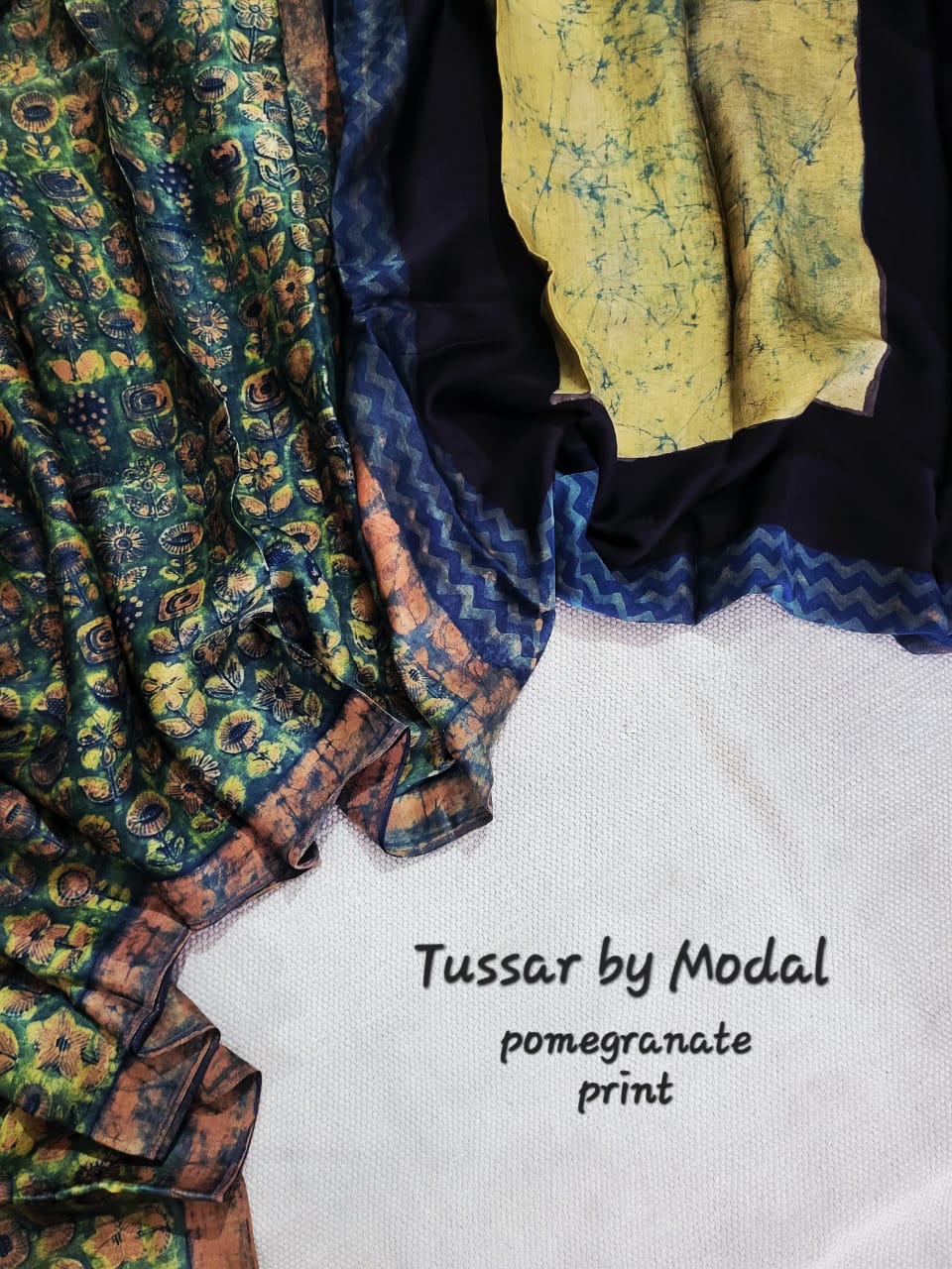 Nashpal Tussar By Modal Silk saree