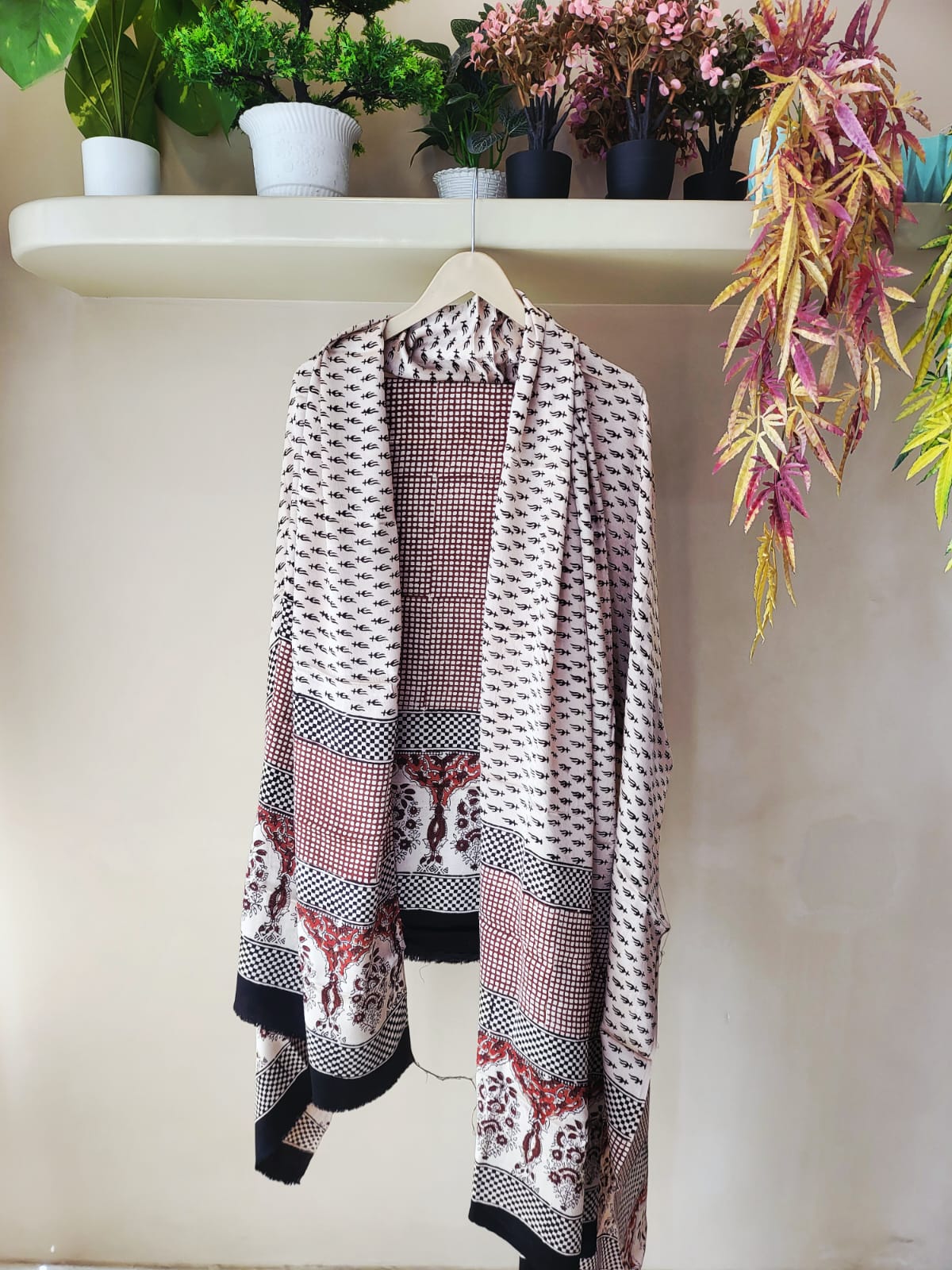 Ajrakh prints Modal silk suits