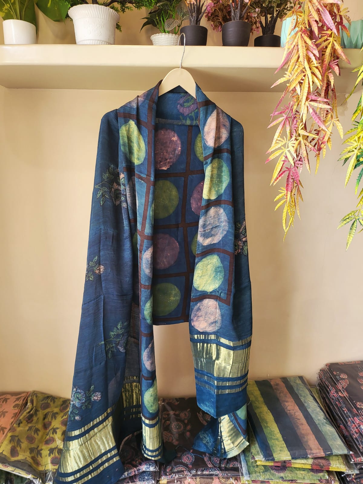 Nashpal Tissue zari lagadi dupatta modal silk sets