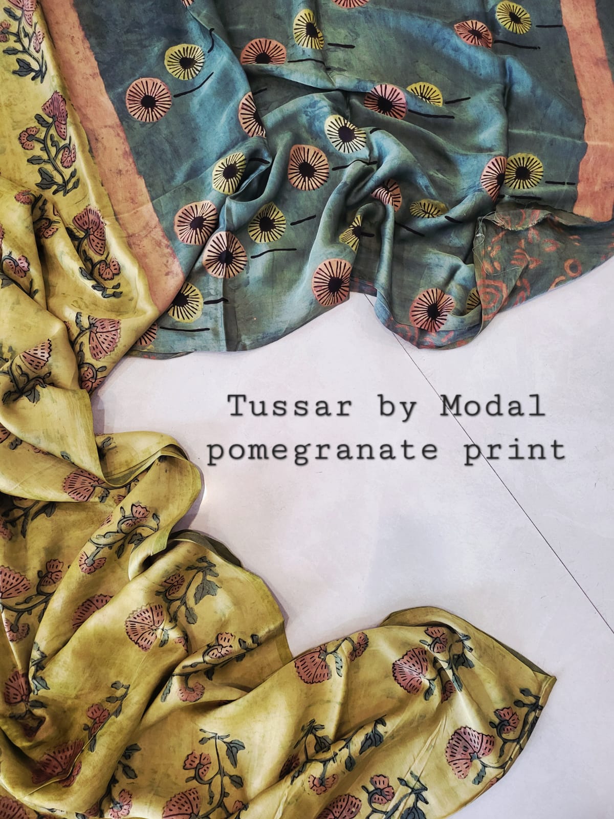 Nashpal Tussar By Modal Silk saree
