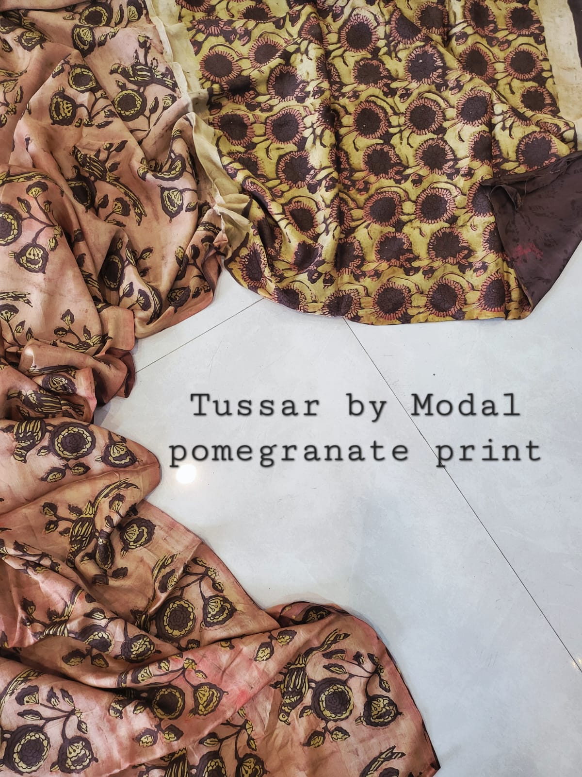 Nashpal Tussar By Modal Silk saree