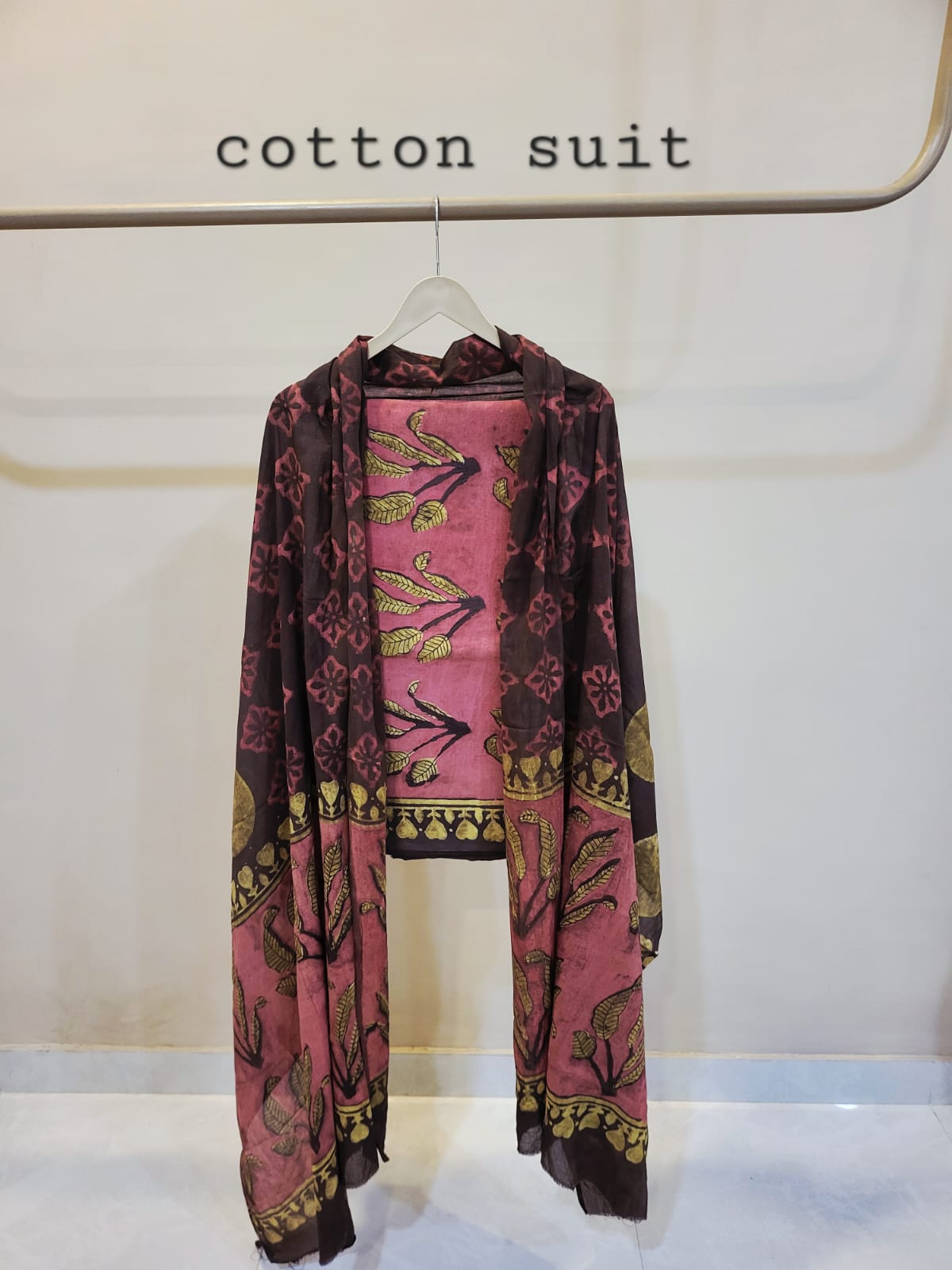 NASHPAL AJRAKH COTTON SUITS