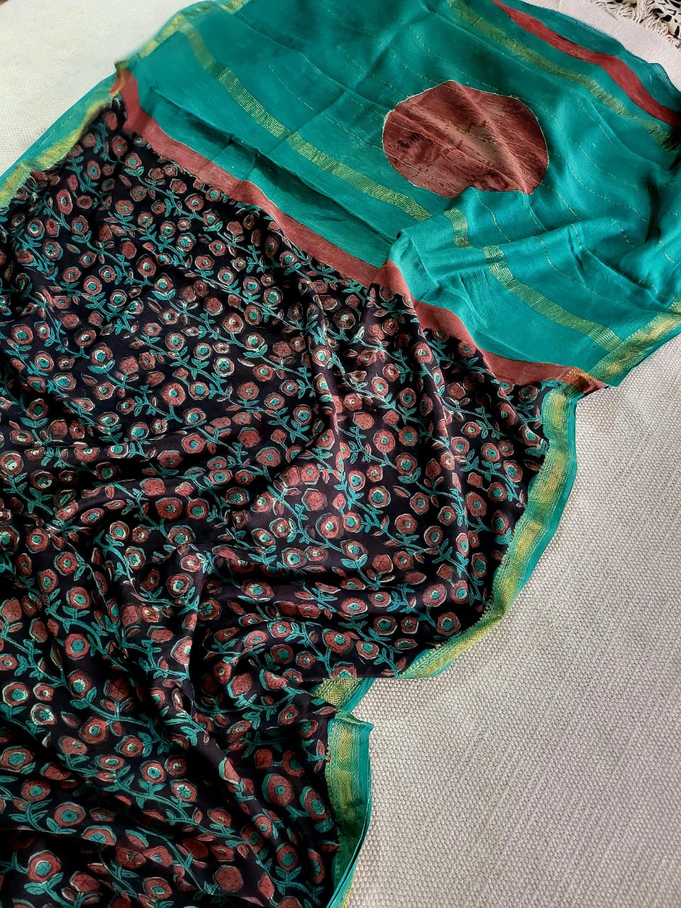 Nashpal Ajrakhs Maheshwari Silk Sarees