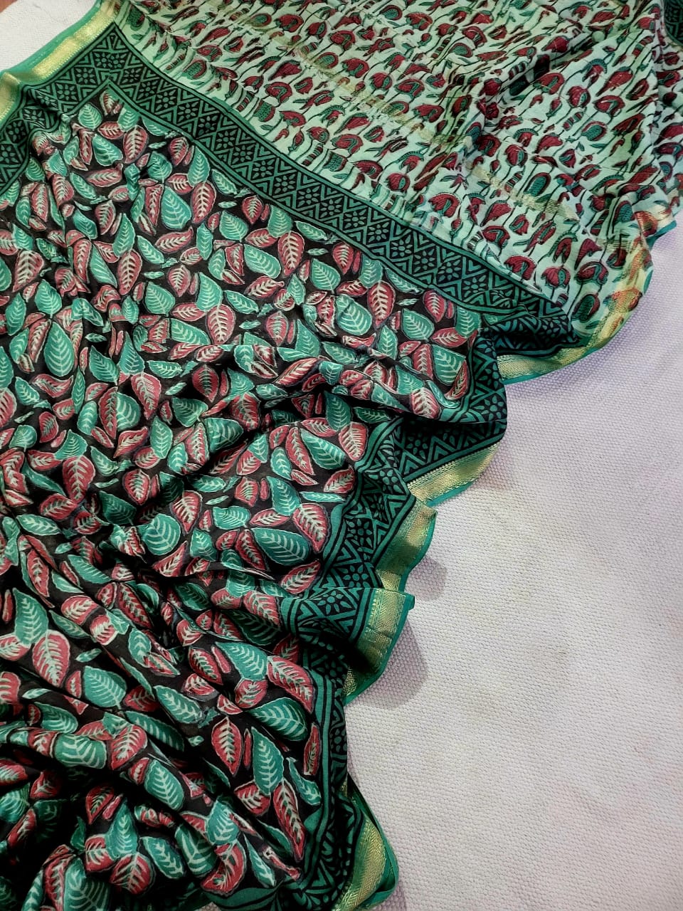 Nashpal Ajrakhs Maheshwari Silk Sarees
