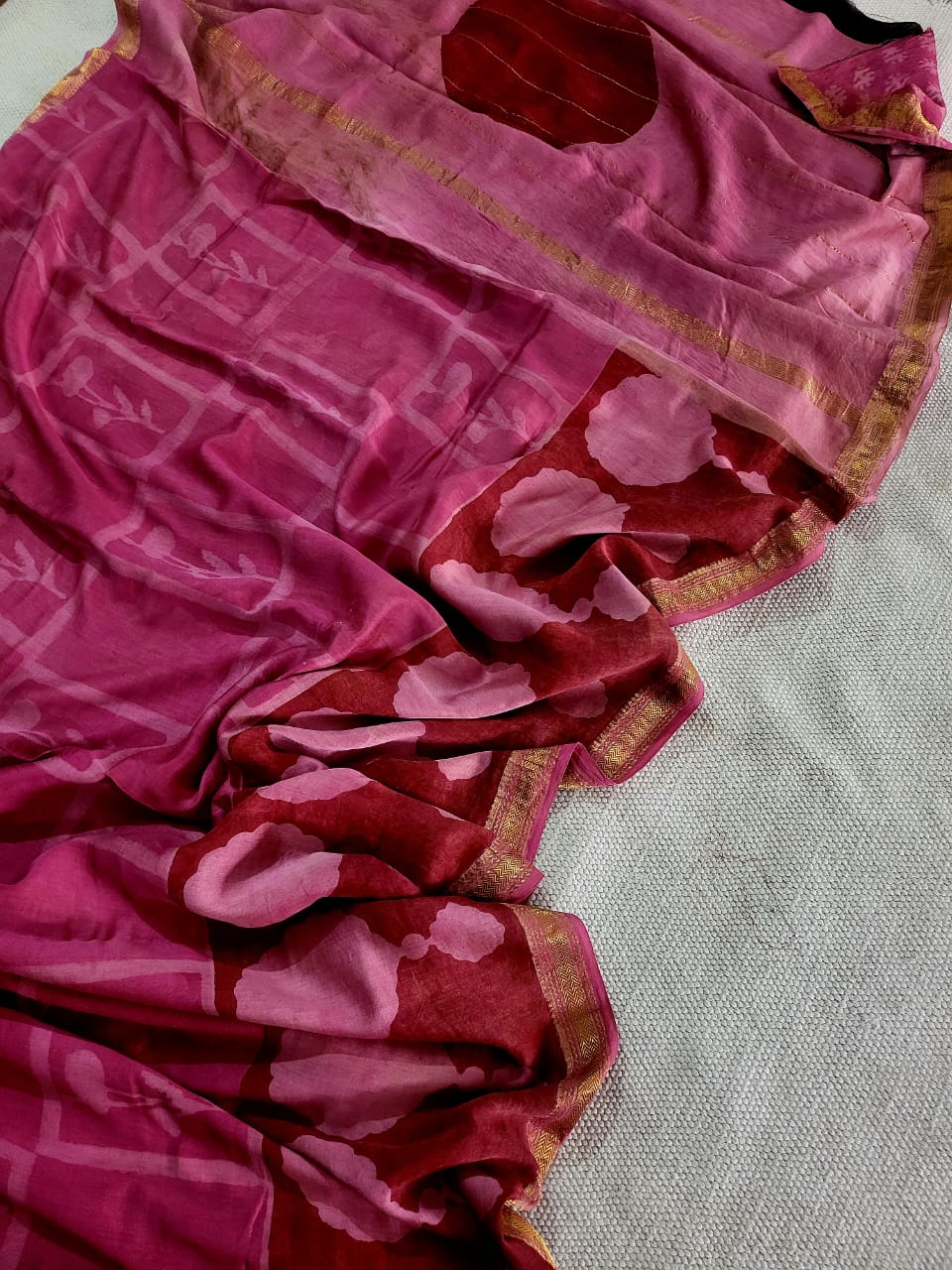 Nashpal Ajrakhs Maheshwari Silk Sarees
