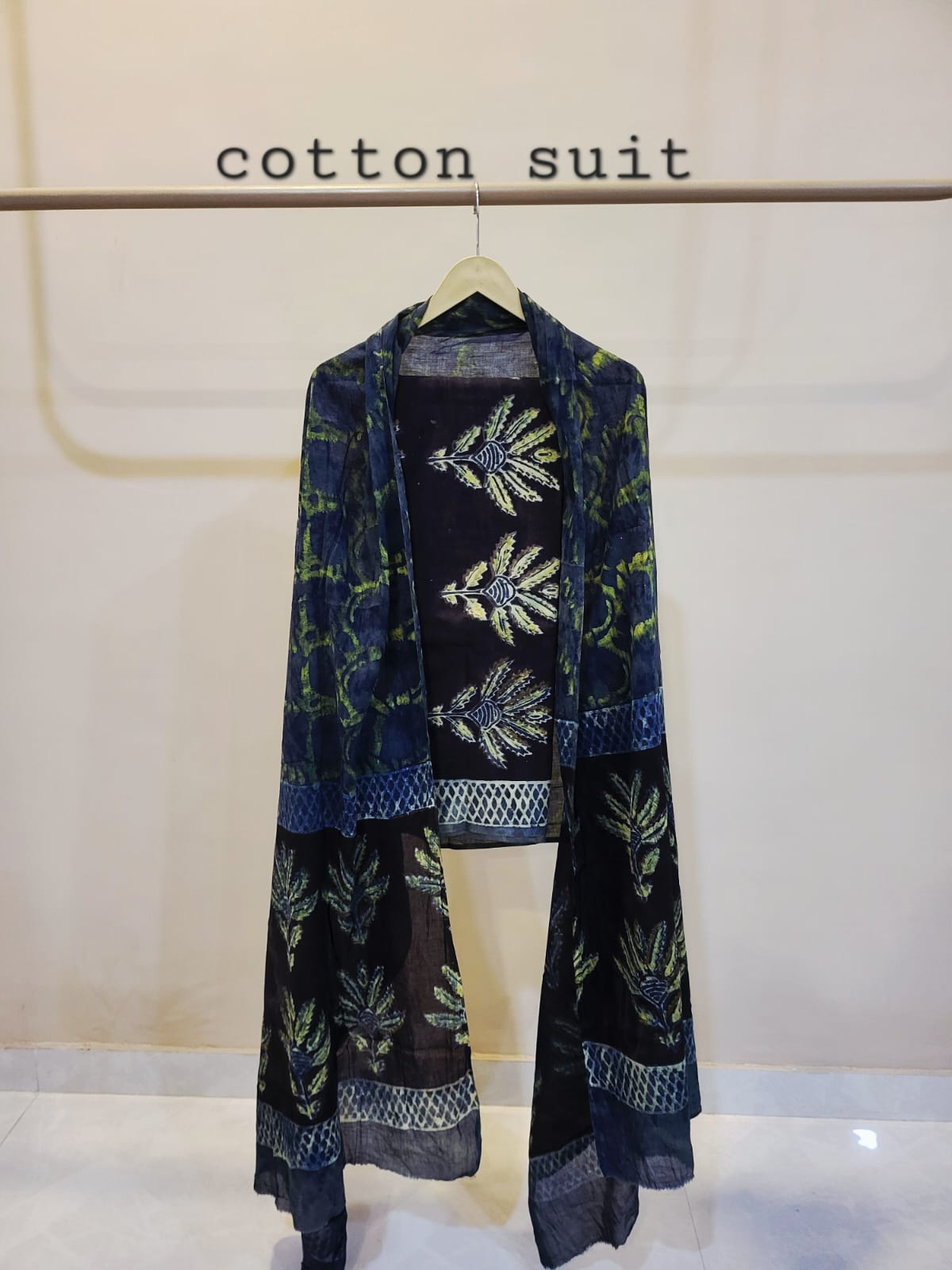 NASHPAL AJRAKH COTTON SUITS