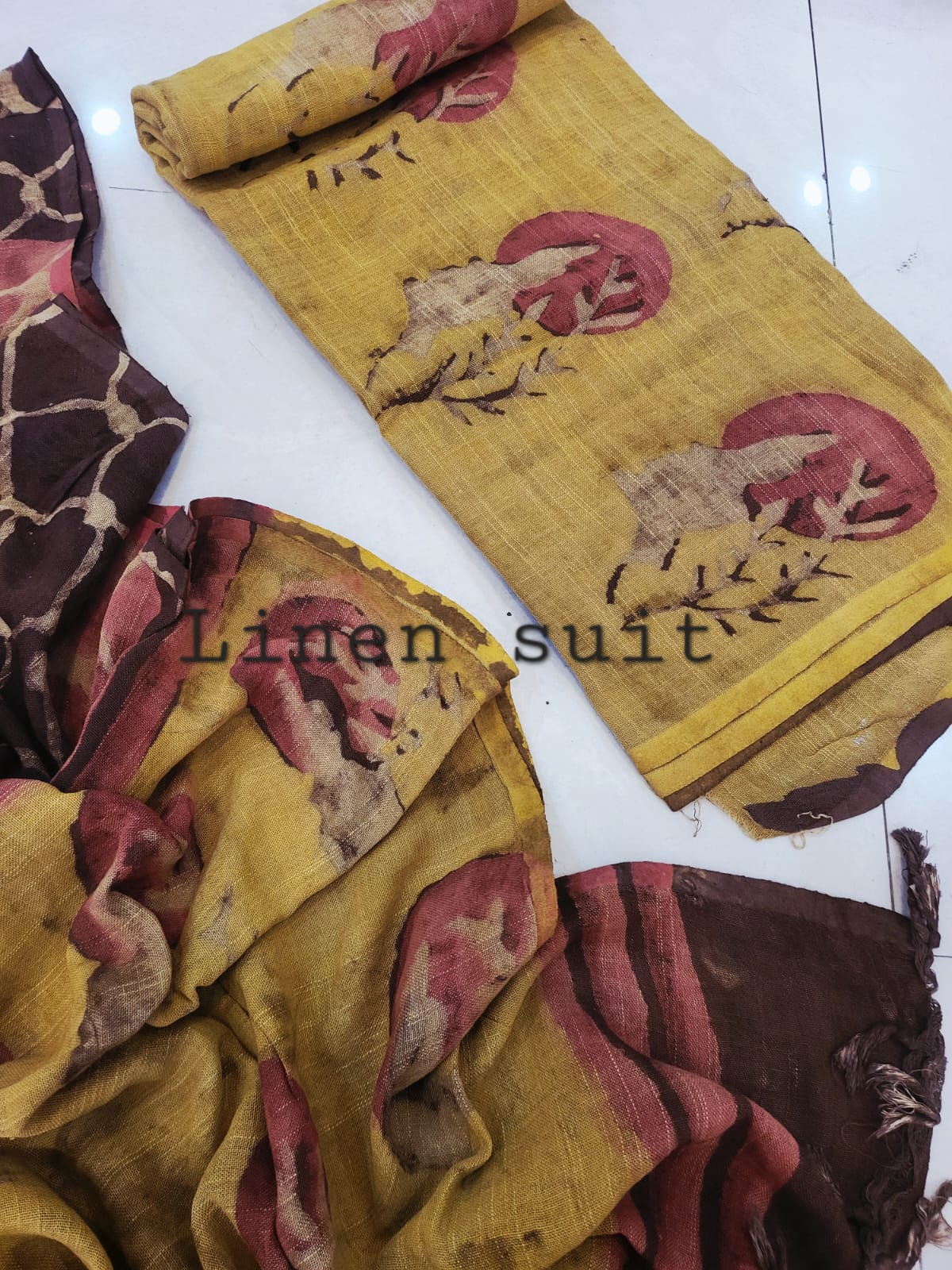 Linen cotton suits