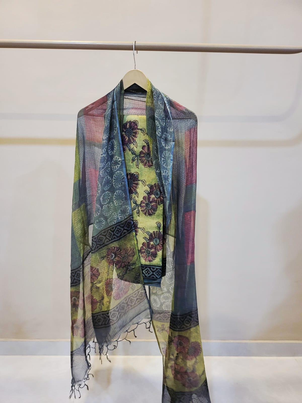 Nashpal kota cotton suits sets