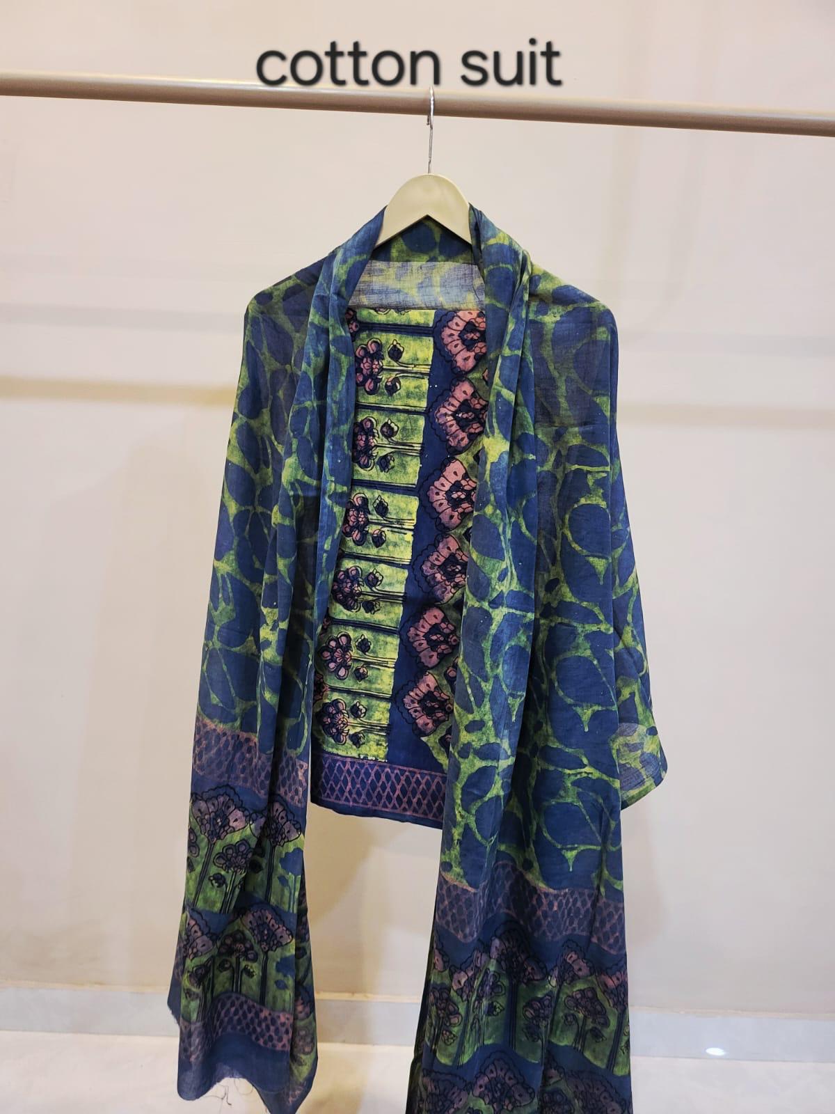 NASHPAL AJRAKH COTTON SUITS