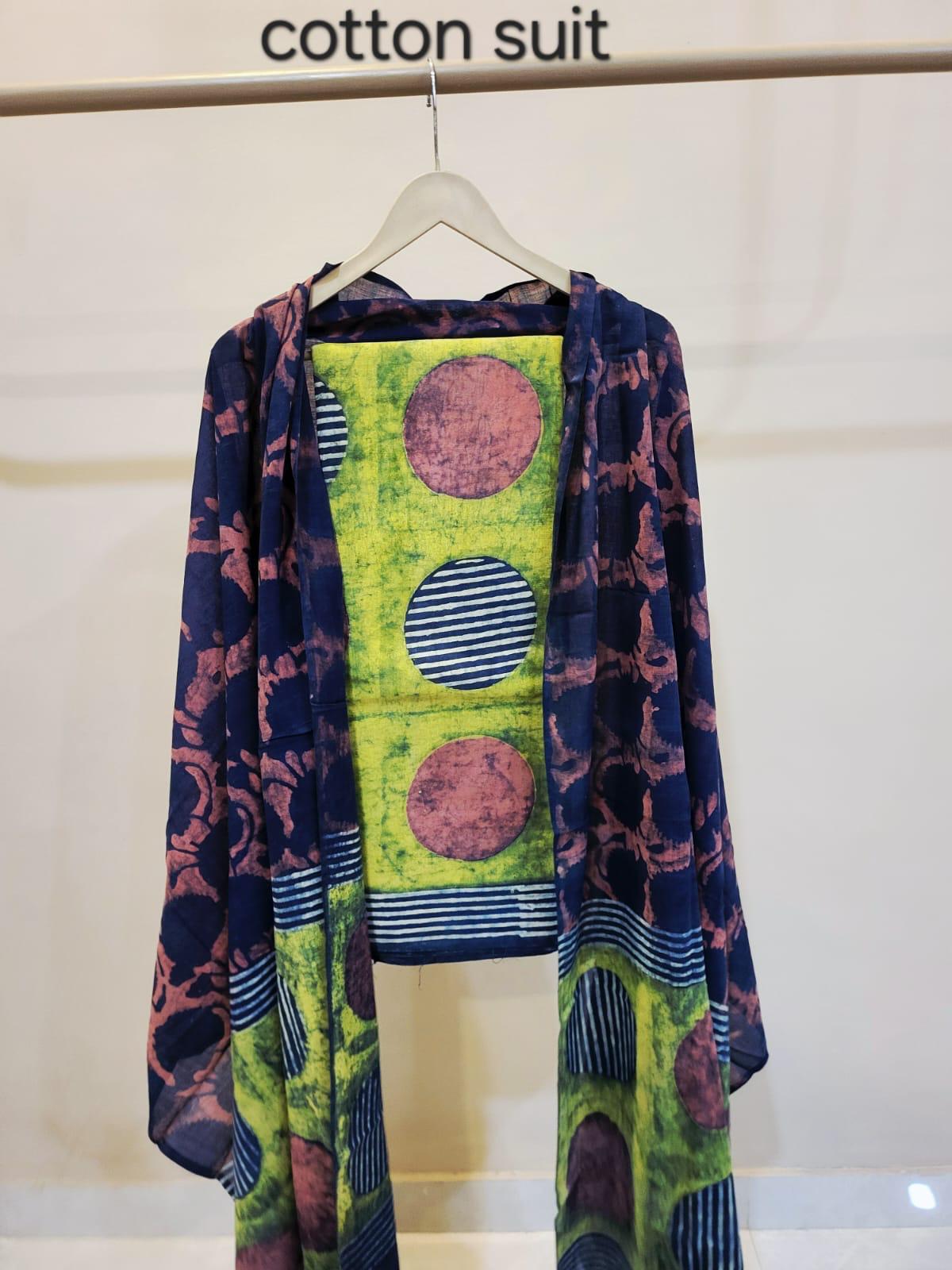 NASHPAL AJRAKH COTTON SUITS