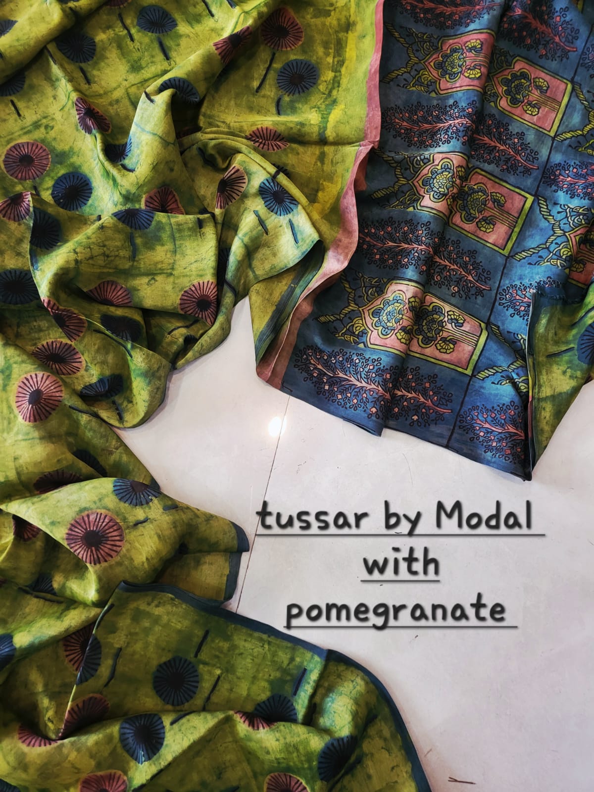 Nashpal Tussar By Modal Silk saree