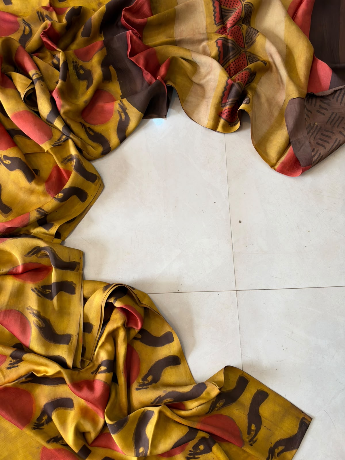 Nashpal Tussar By Modal Silk saree