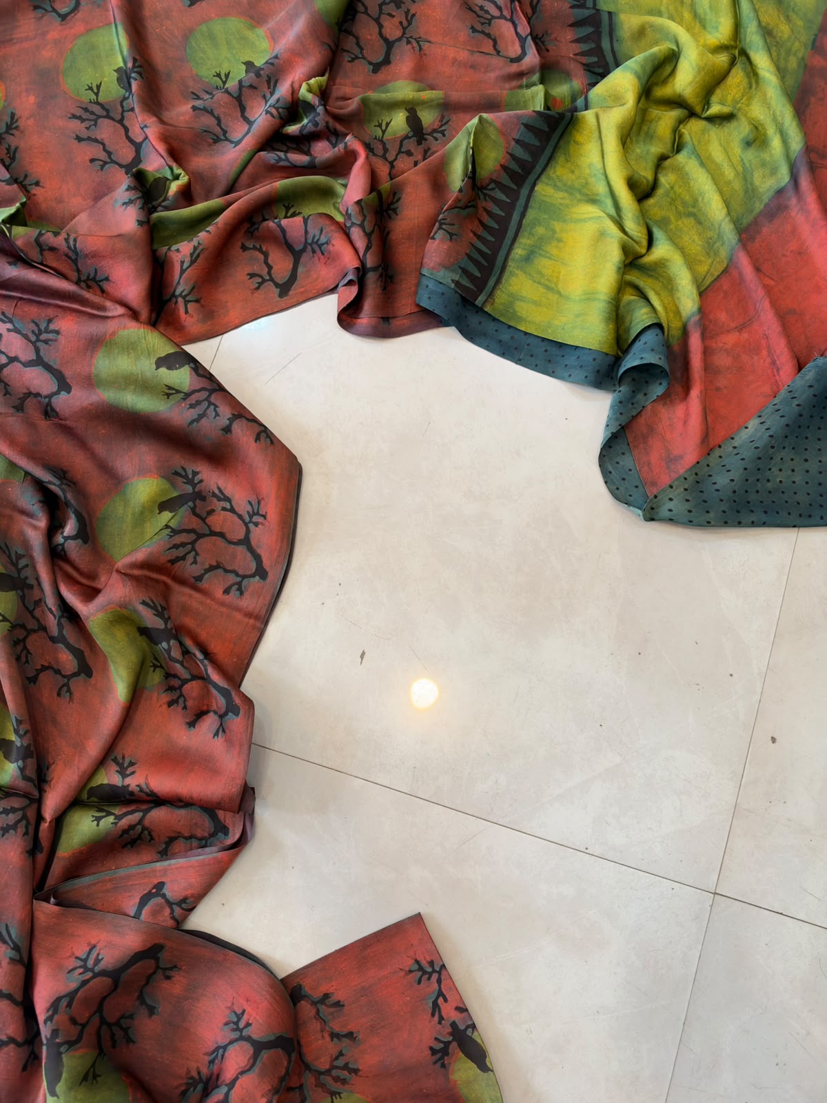 Nashpal Tussar By Modal Silk saree