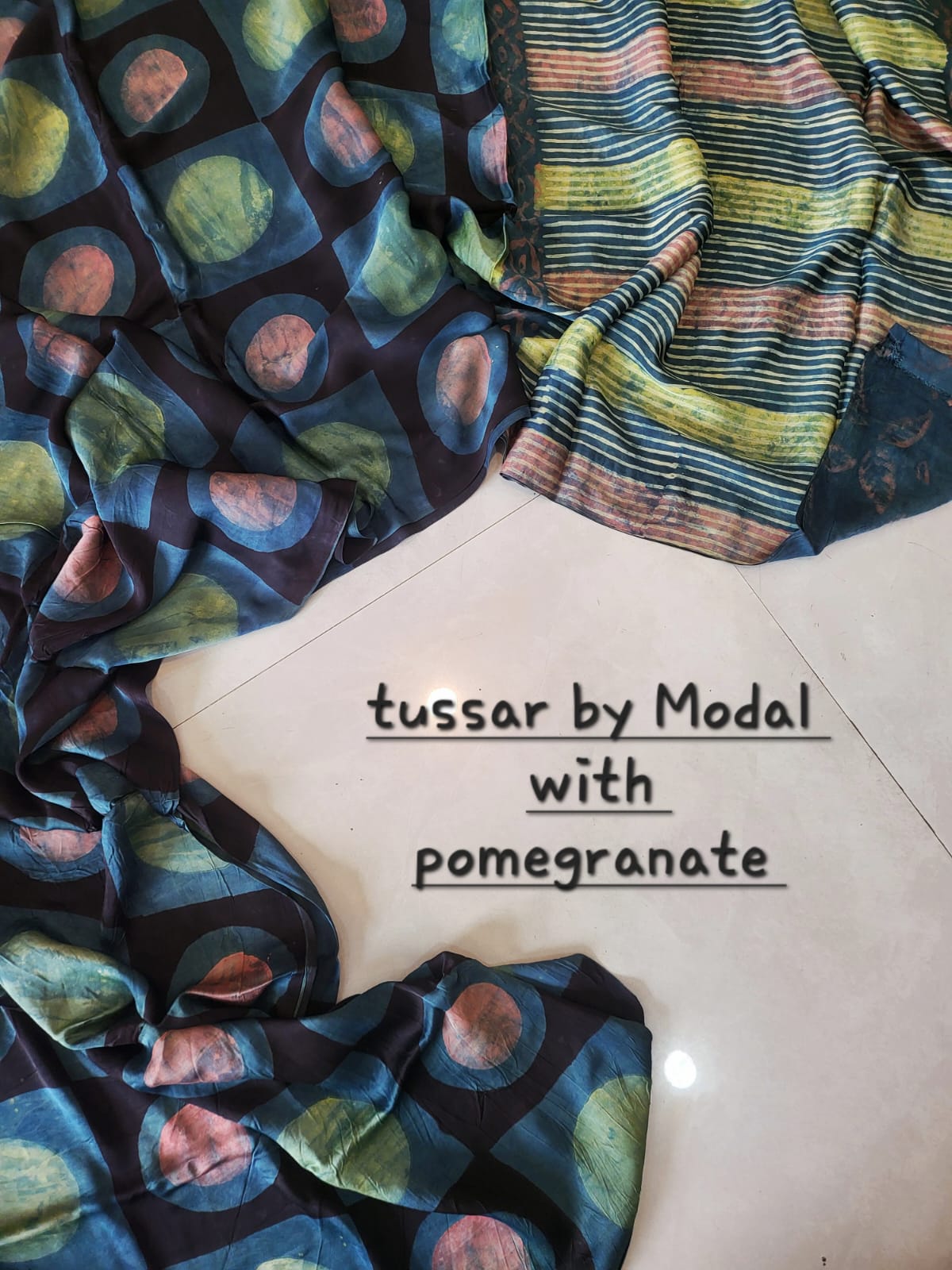 Nashpal Tussar By Modal Silk saree