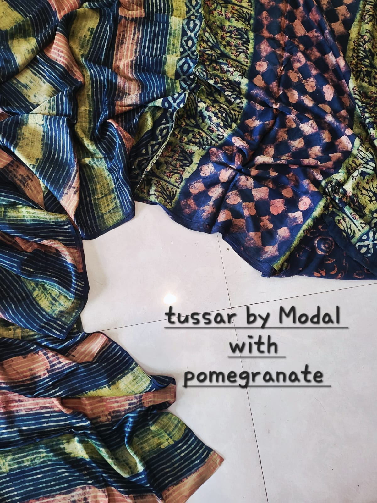 Nashpal Tussar By Modal Silk saree