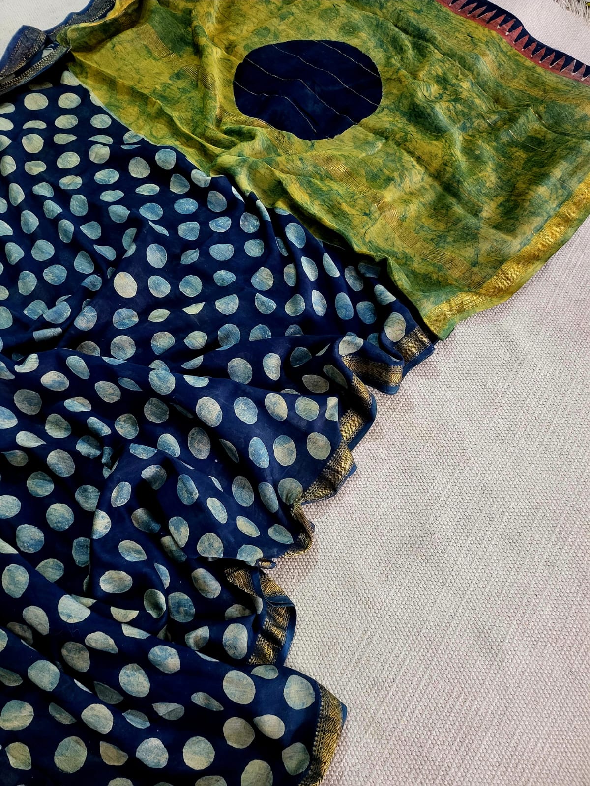 Nashpal Ajrakhs Maheshwari Silk Sarees