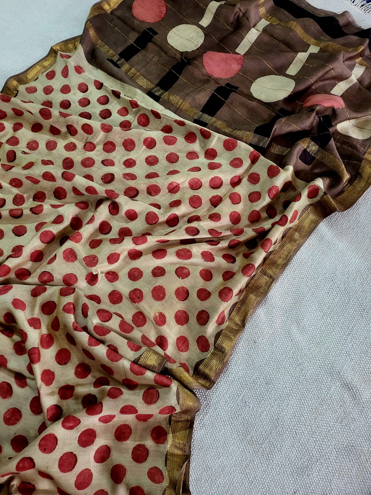 Nashpal Ajrakhs Maheshwari Silk Sarees