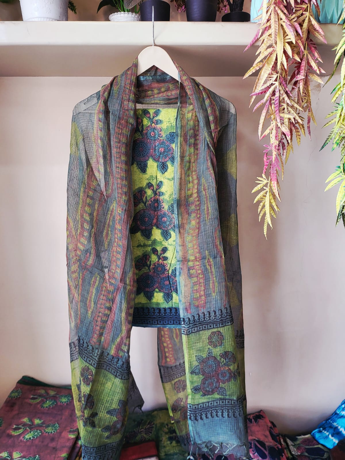 Nashpal kota cotton suits sets