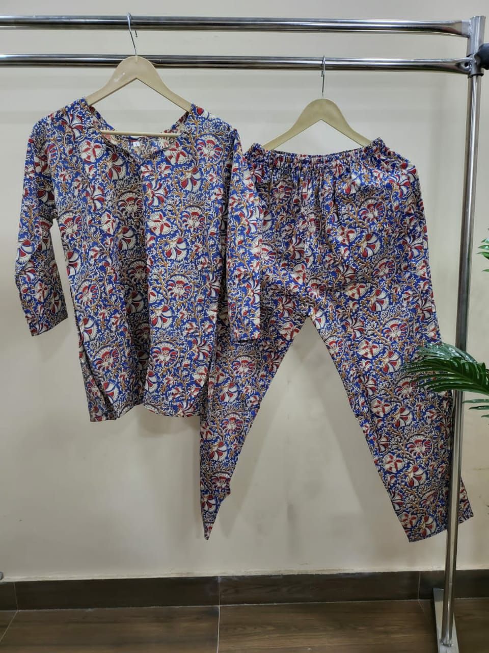 Hand Block Prints Cotton Cord Sets