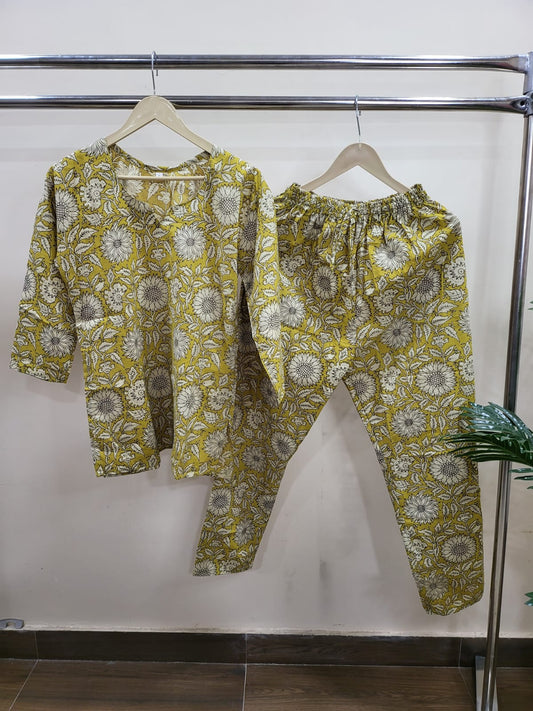 Hand Blocks Prints Cotton CO-RD Sets