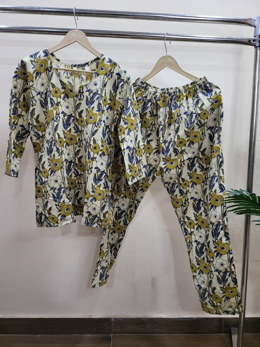 Hand Blocks Prints Cotton CO-RD Sets
