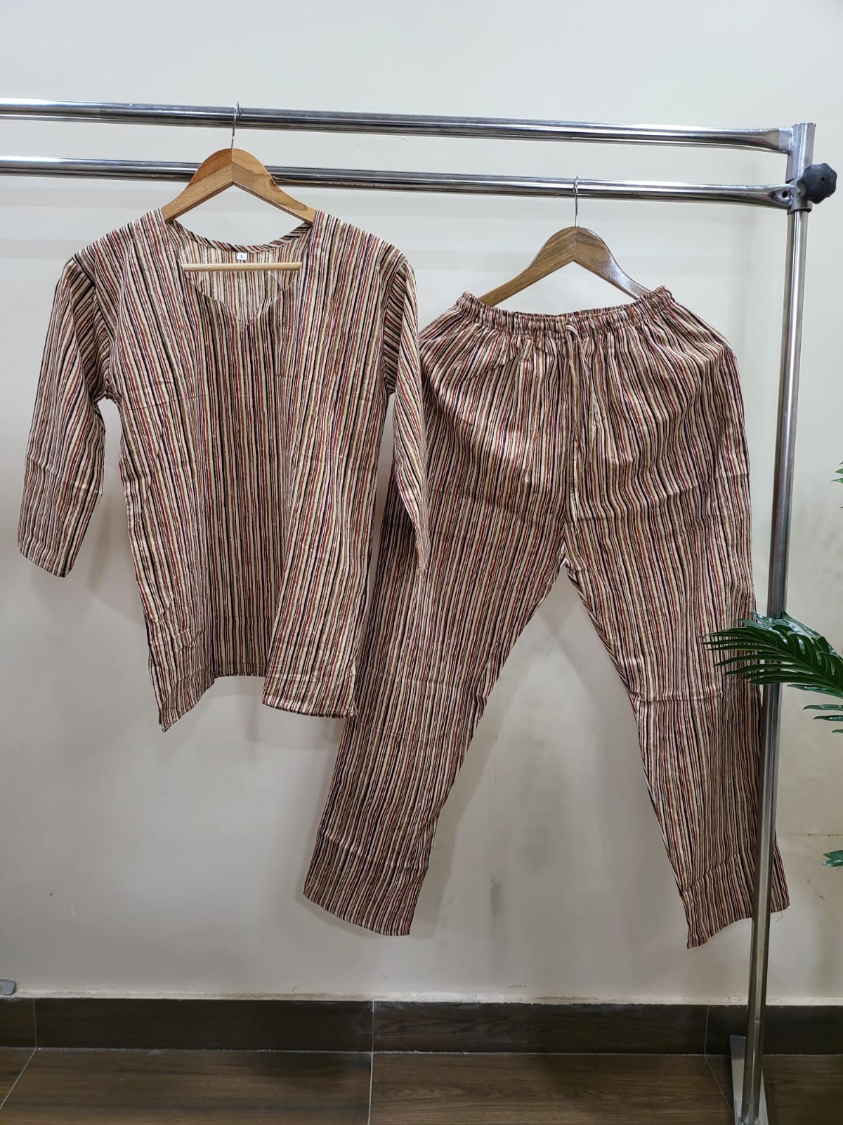 Hand Block Prints Cotton Cord Sets