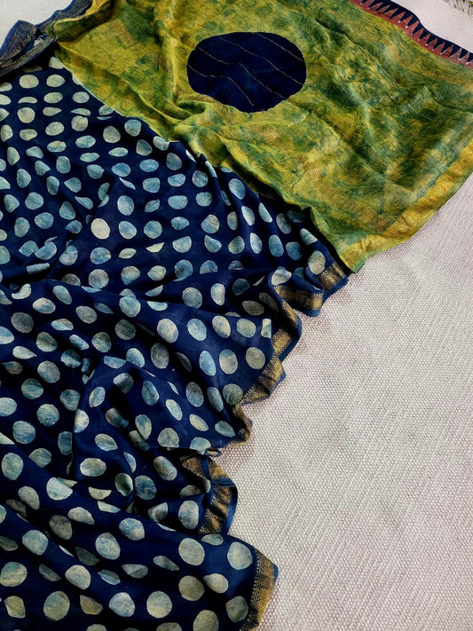 Nashpal Ajrakhs Maheshwari Silk Sarees