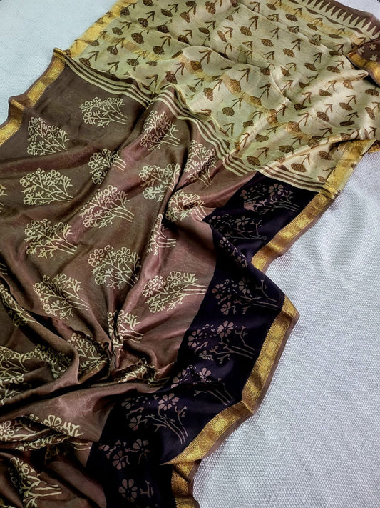 Nashpal Ajrakhs Maheshwari Silk Sarees