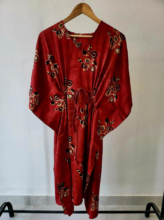 Ajrakhs Prints Modal Kaftan