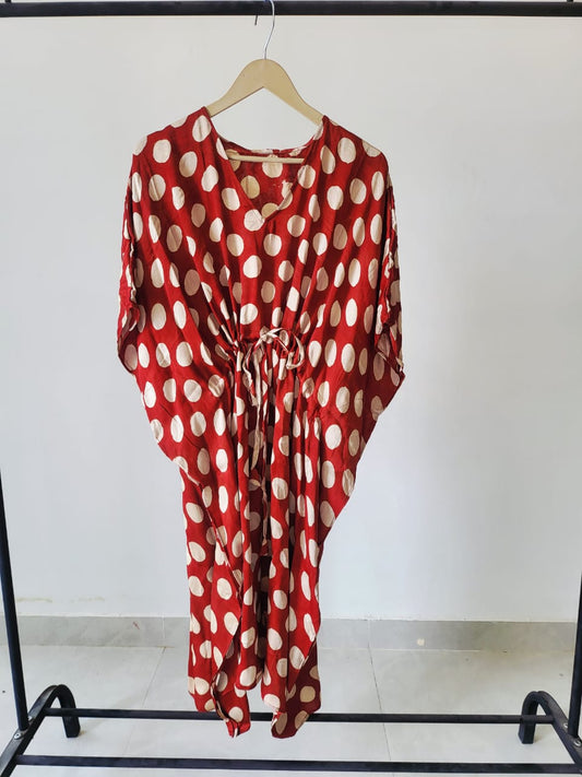 Ajrakhs Prints Modal Kaftan