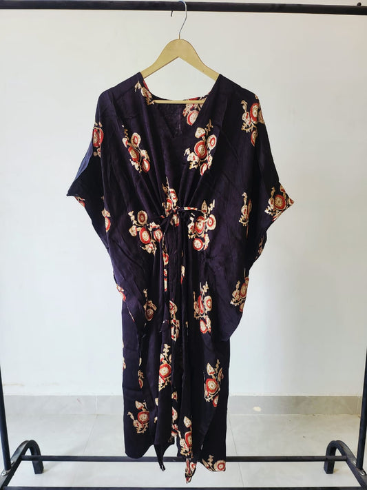 Ajrakhs Prints Modal Kaftan