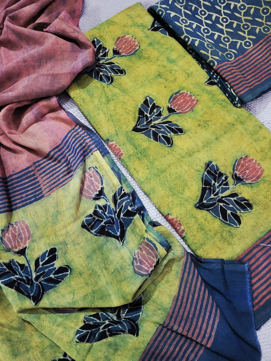 NASHPAL AJRAKH COTTON SUITS