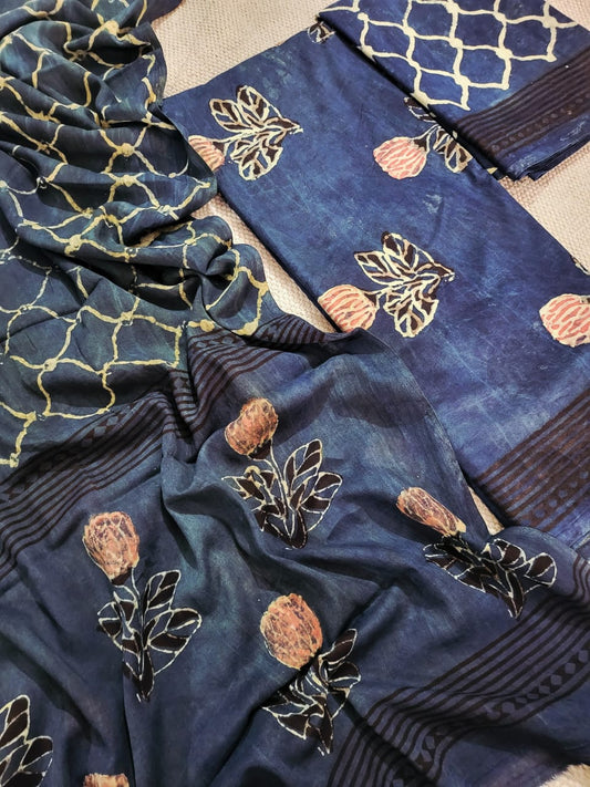 NASHPAL AJRAKH COTTON SUITS