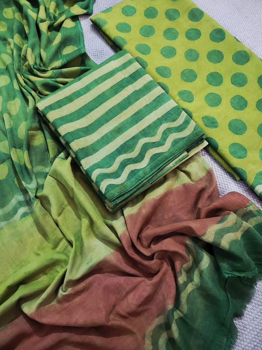 NASHPAL AJRAKH COTTON SUITS