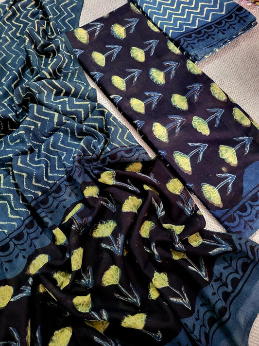 NASHPAL AJRAKH COTTON SUITS