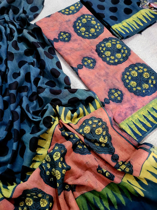 NASHPAL AJRAKH COTTON SUITS