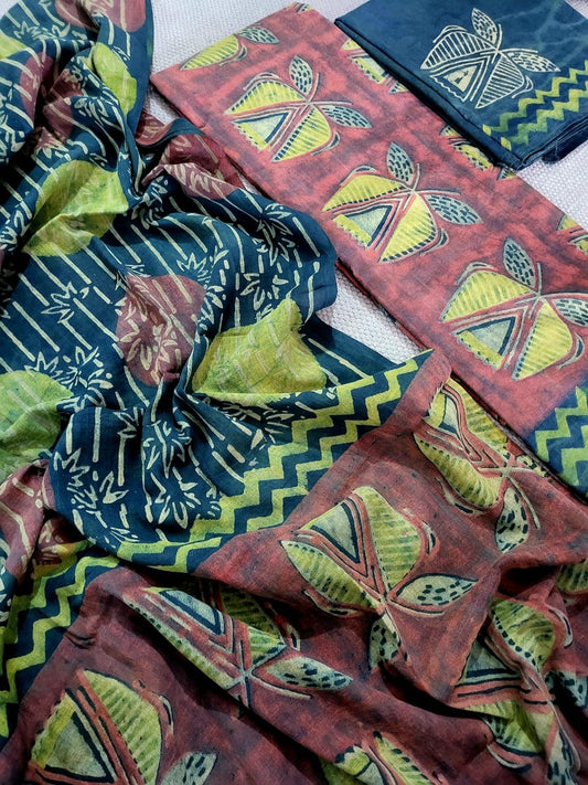 NASHPAL AJRAKH COTTON SUITS