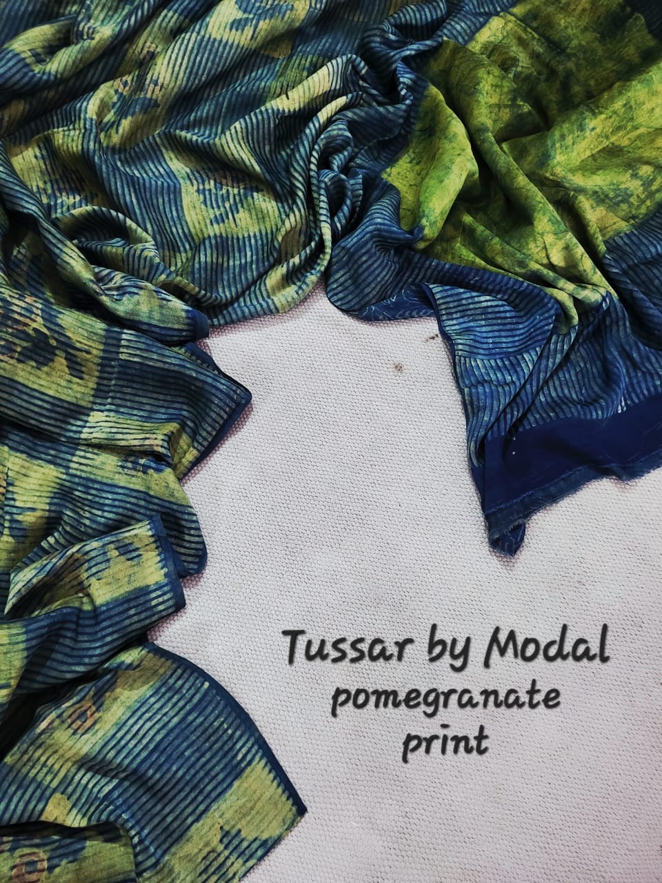 Nashpal Tussar By Modal Silk saree