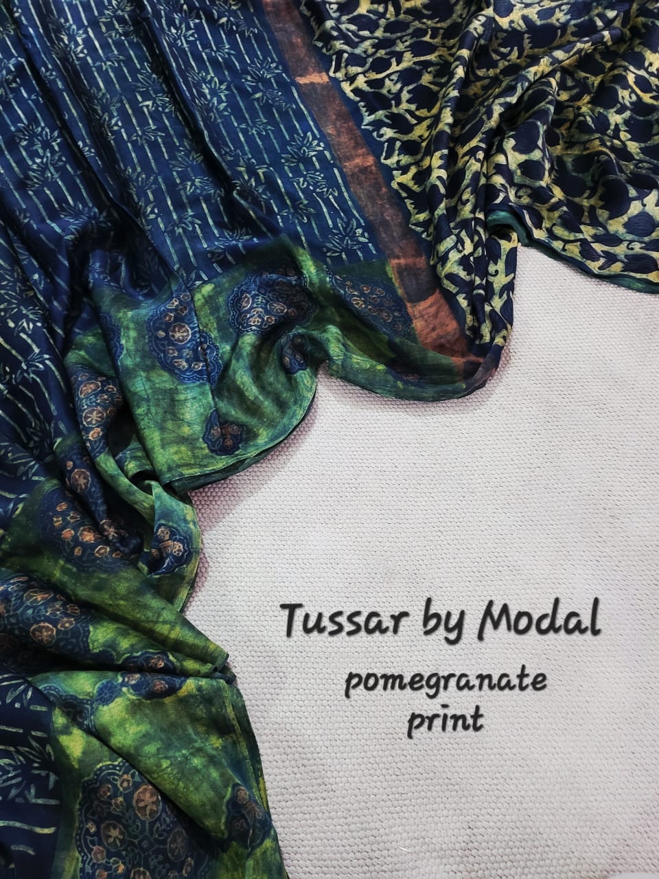 Nashpal Tussar By Modal Silk saree