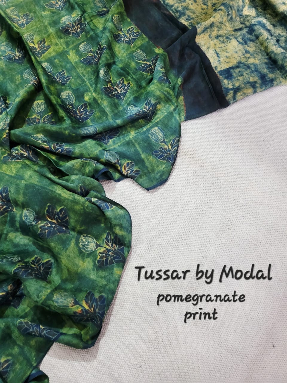 Nashpal Tussar By Modal Silk saree