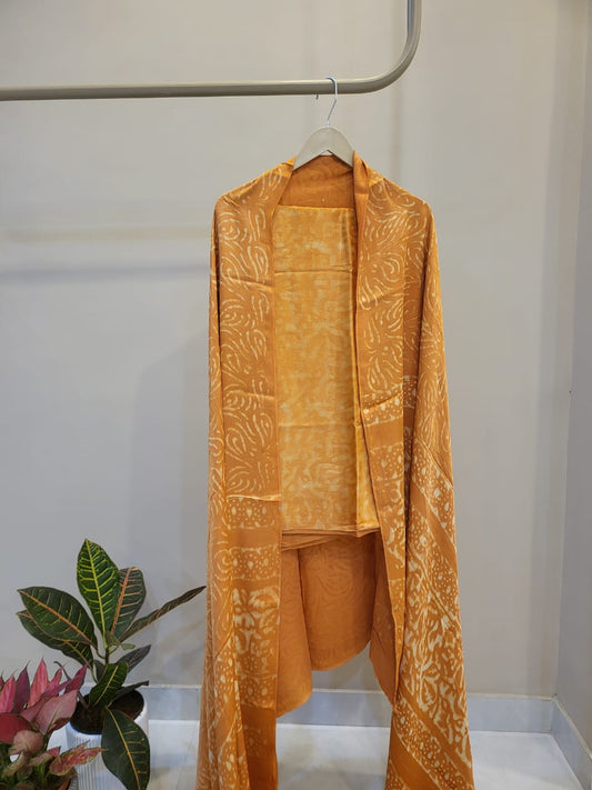 Ajrakh prints Modal silk suits
