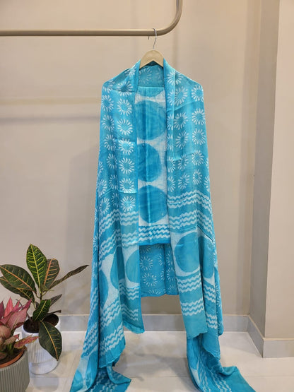 Vanaspati Ajrakh prints Modal silk suits