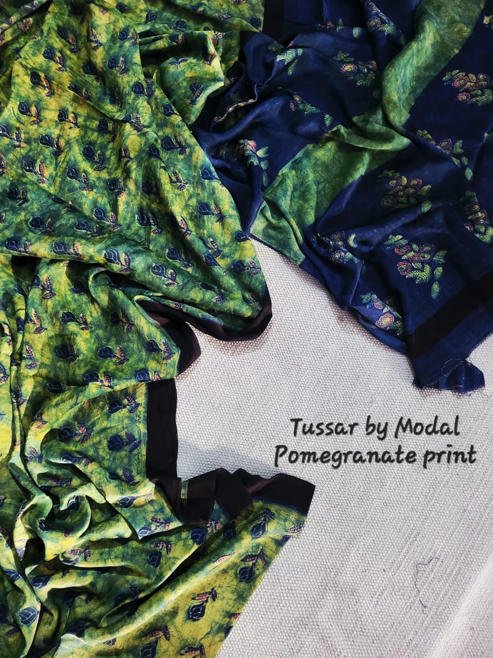 Nashpal Tussar By Modal Silk saree