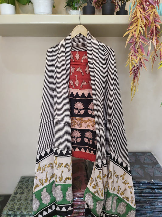 Ajrakh prints Modal silk suits