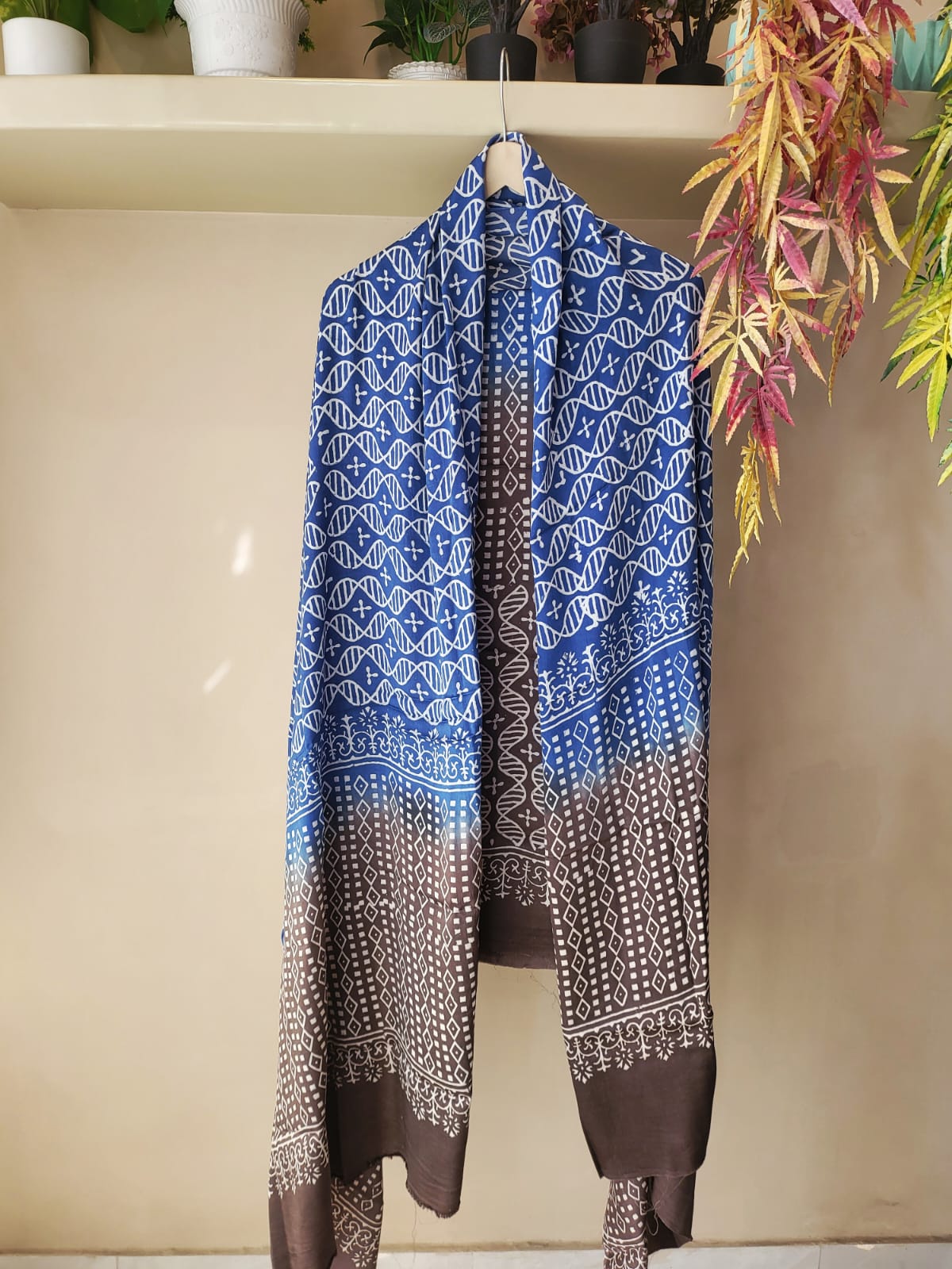 Ajrakh prints Modal silk suits